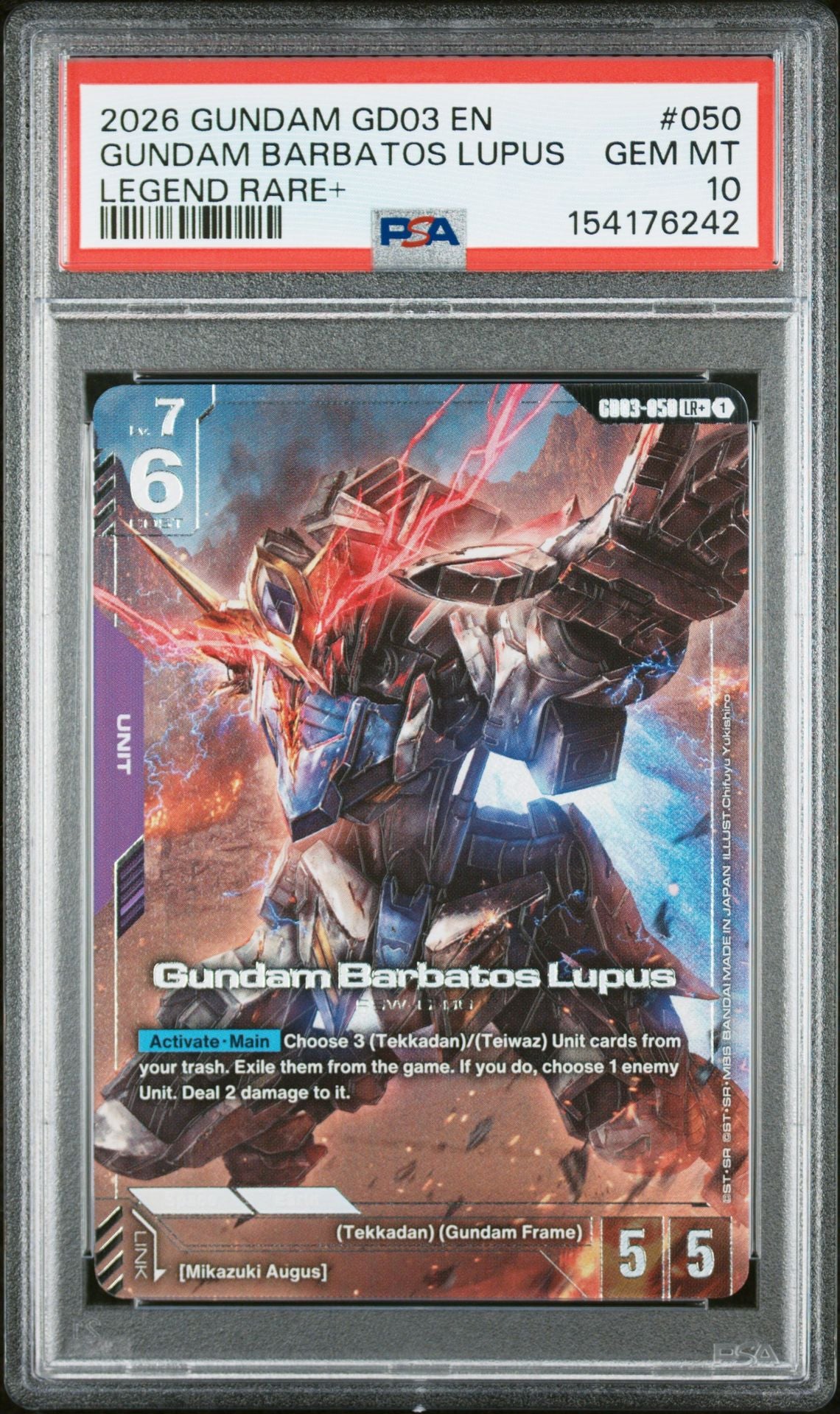 PSA 10 Barbatos Lupus 050